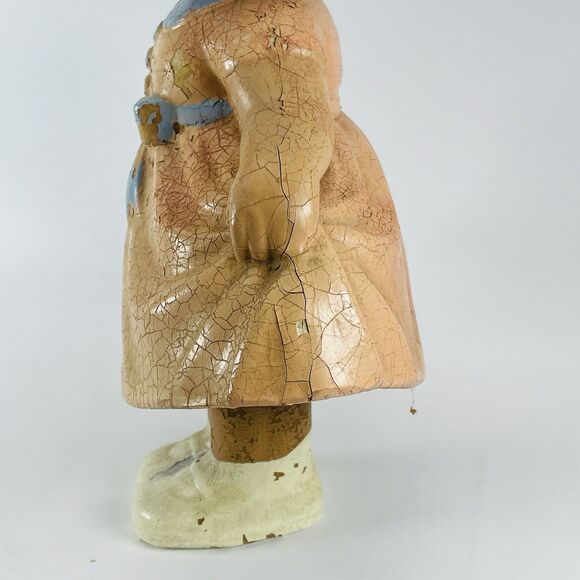 Vintage Bobbie Mae Swing N Sway Nodder Swayer Doll 1930s Composition Paper Mache - Picture 8 of 15